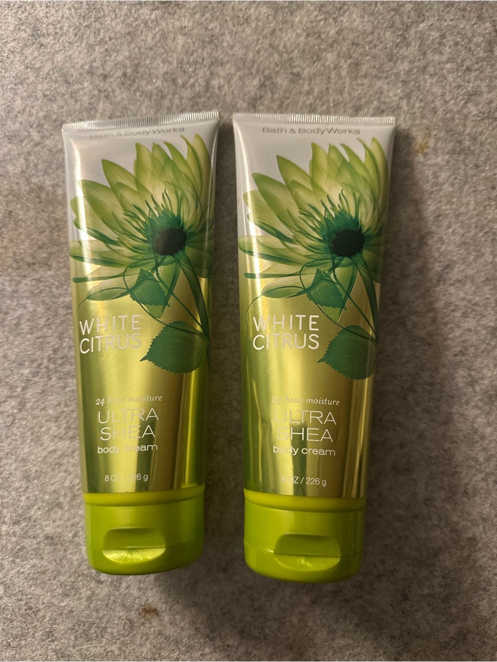 Bath & Body Works White Citrus Body Cream 8oz Each
